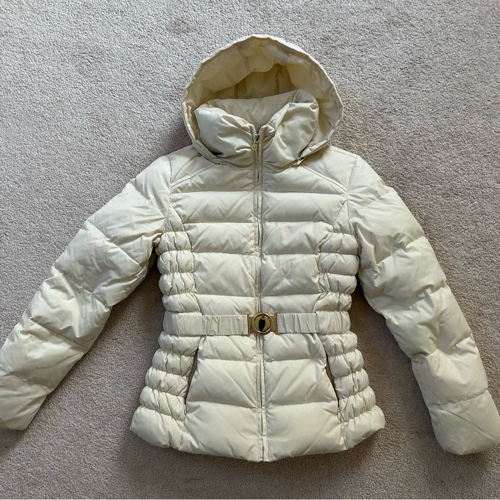 Cream Puffer Jacket